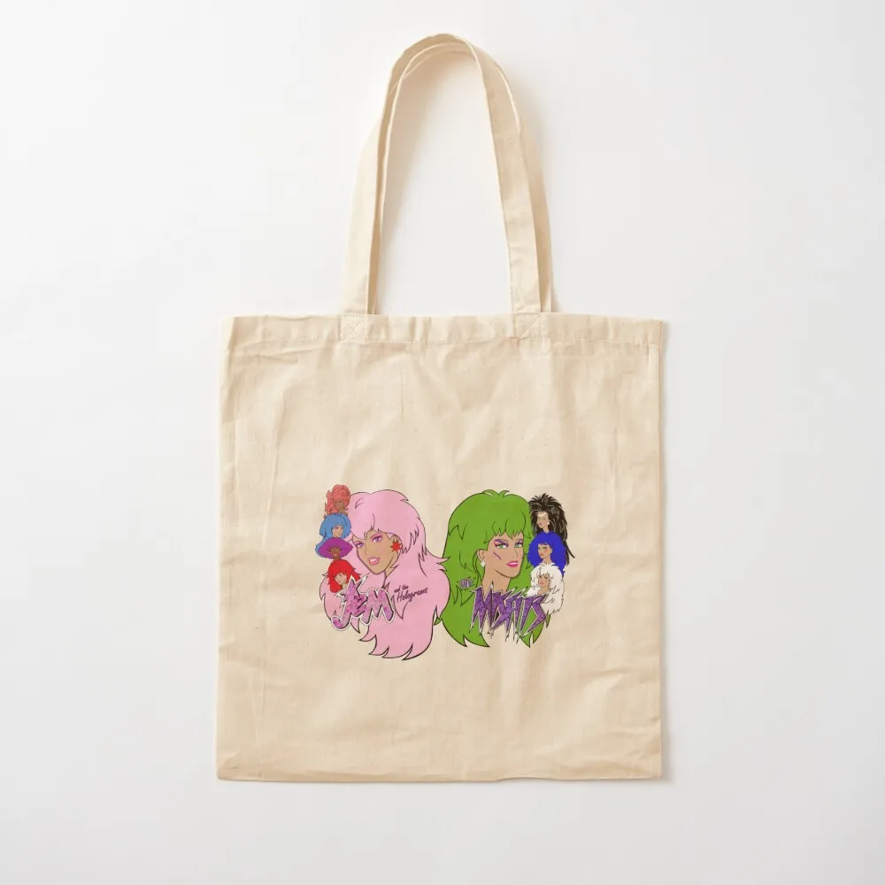 Jem and the Holograms Vs The Misfits Tote Bag