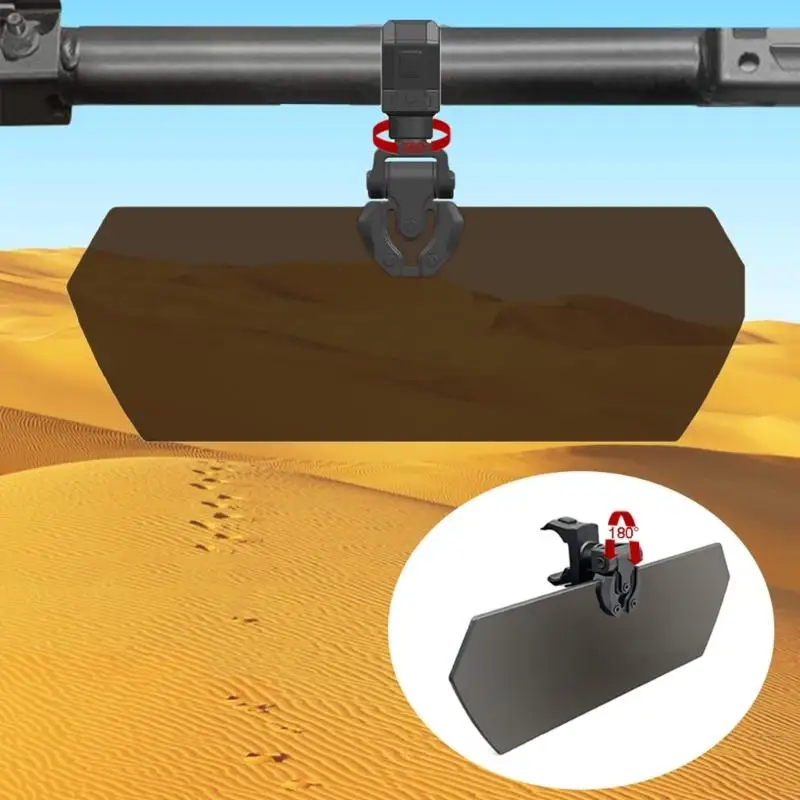 

UTV Sun Visor Universal UTV Accessory Anti-Glare Polarized Sun Protections Visors Fit 1.5''-2'' Roll Bar UTV Sun Visors