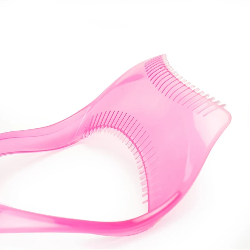 3 pieces/Eyelash Assistant Set (random color), plastic eyelash beauty assistant, eyelash shield, eyeliner assistant tool