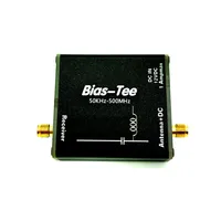 HFDYLoop HFDY Loop Antenna Feed Bias Tee 50KHz-500MHz RF DC Blocker Biaser