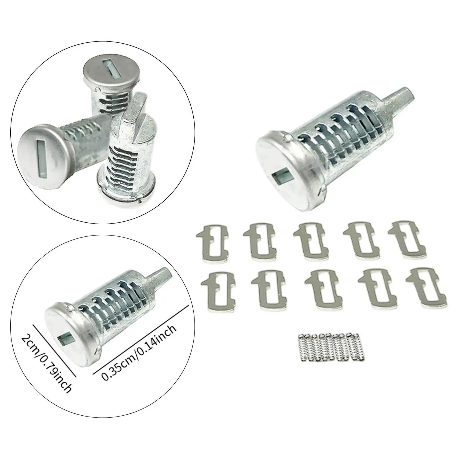 Side Box Key Lock Cylinder Automobile High Performance Multiuse Easy to Install Core Plug for R1200GS/R1250GS Replace Parts