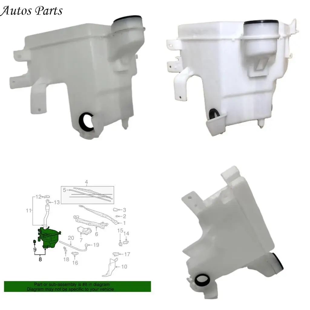 

57BA Vehicle Washer 85315-60300 85315-60320 Optimized Water Distribution System