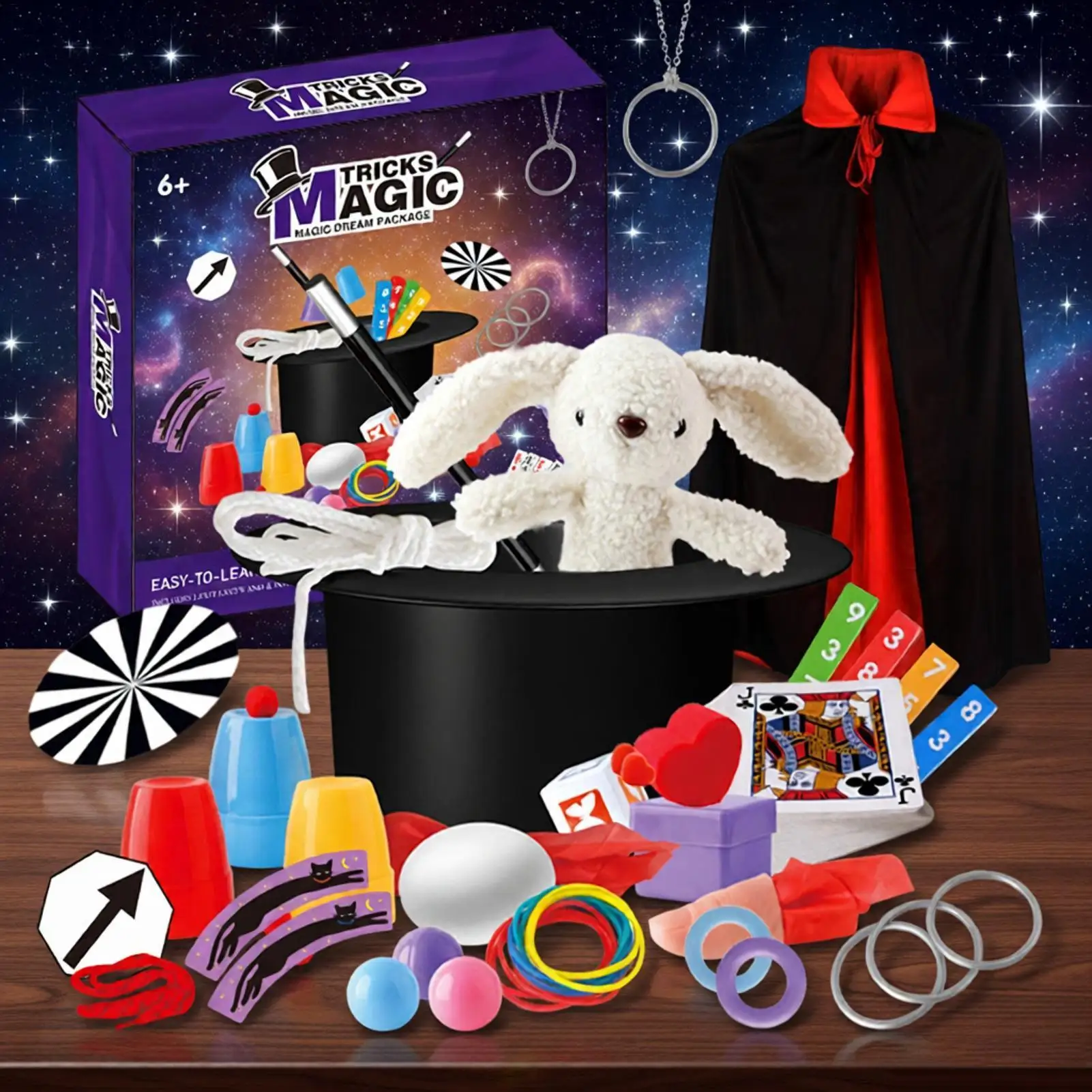 puzzle-simple-magic-prop-beginners-magic-tricks-kit-set-for-kids-exciting-magician-tricks-performance-show-boys-birthday-gifts