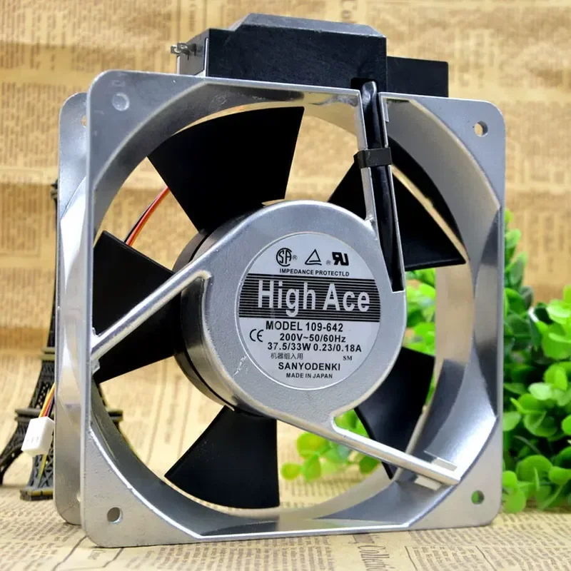 For Sanyo 16050 200V 109-642/641/602 16 cm Inverter, Axial Flow, Sensing Fan