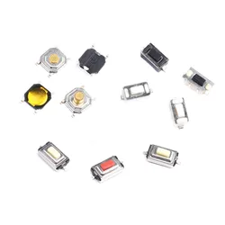 20pcs/lot SMD Tactile Tact Push Button Switch 2Pin 4Pin Touch Micro Switch 3x4x2 3x6x4.3 3x6x2.5 3x6x5 4x4x1.5 4*4*3