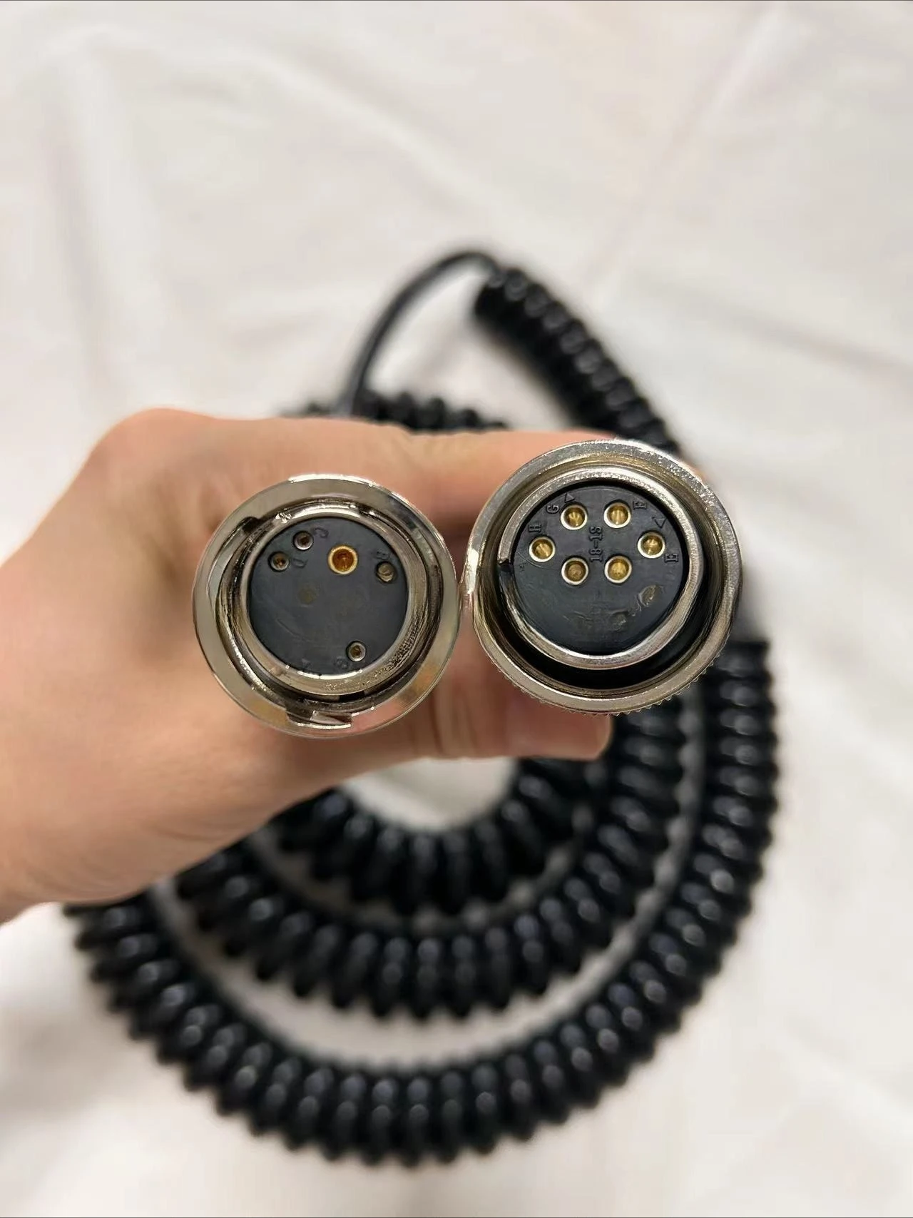 Netzkabel Controllerkabel Spiralkabel Feder Computer 10-12