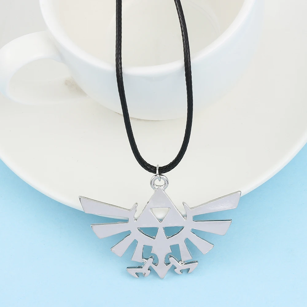 Modische Anime-Spiel-Logo-Halskette, Einfacher Cosplay-Anhänger, Punk-Schmuck, Persönliches Accessoire für Männer – Detail 5