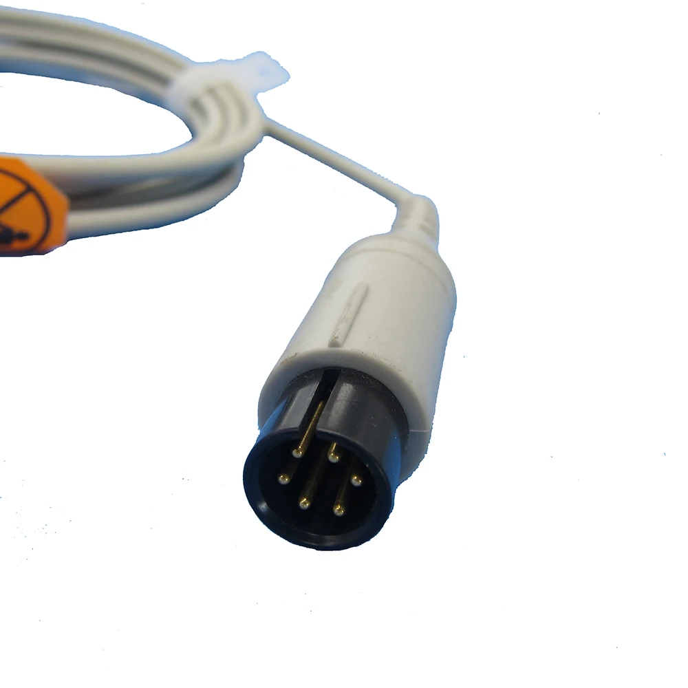 Compatible With Popular,Din Style ECG 5-leads Trunk Cable For 3-5 Leads Patient Monitor