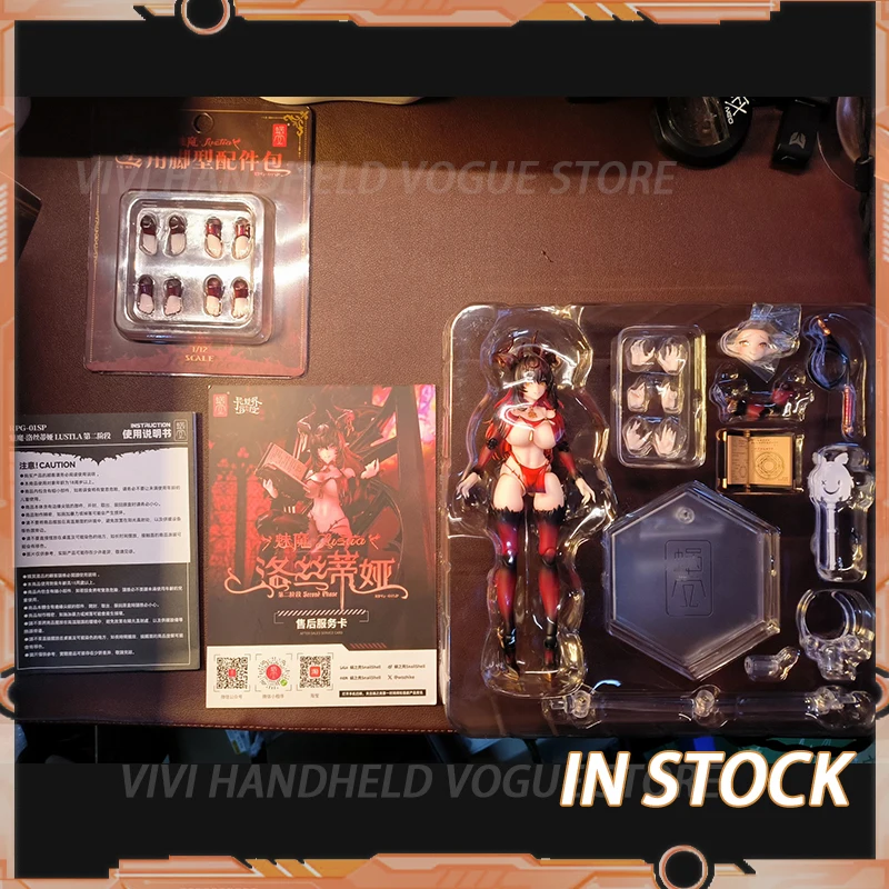 

In Stock Snail Shell RPG-01SP Succubus Lustia Second Phasc Model Toys Collectible 1/12 Action Anime Figure Doll Beautiful Girl