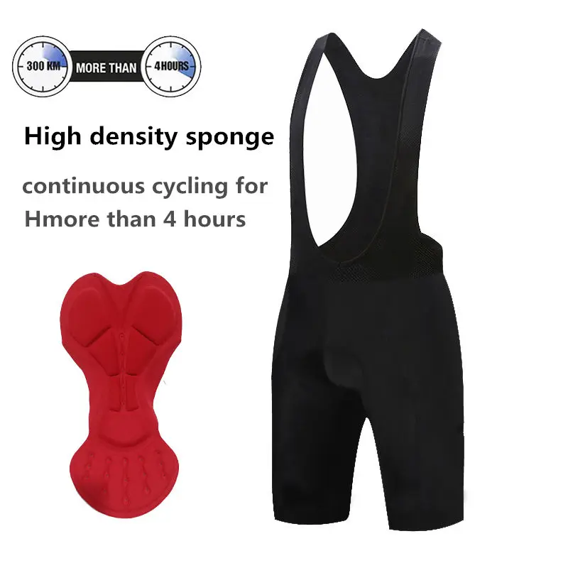 Pro Team Cycling Shorts Men/woman High Density Sponge Cushion Cycling Bicycle Shorts Mountain Bike Short Pants Culotes Ciclismo
