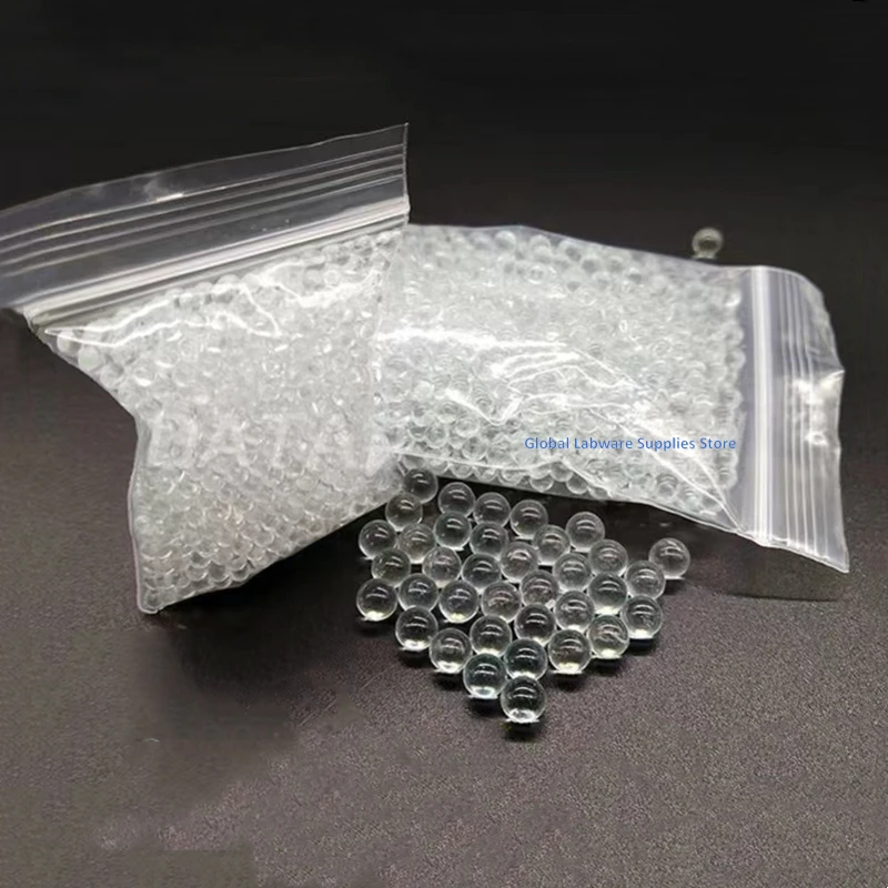 1000pcs/2000pcs DIA1mm To 11mm Small Glass Decorative Balls High Precision Transparent Glass Beads for Laboratory Experiment