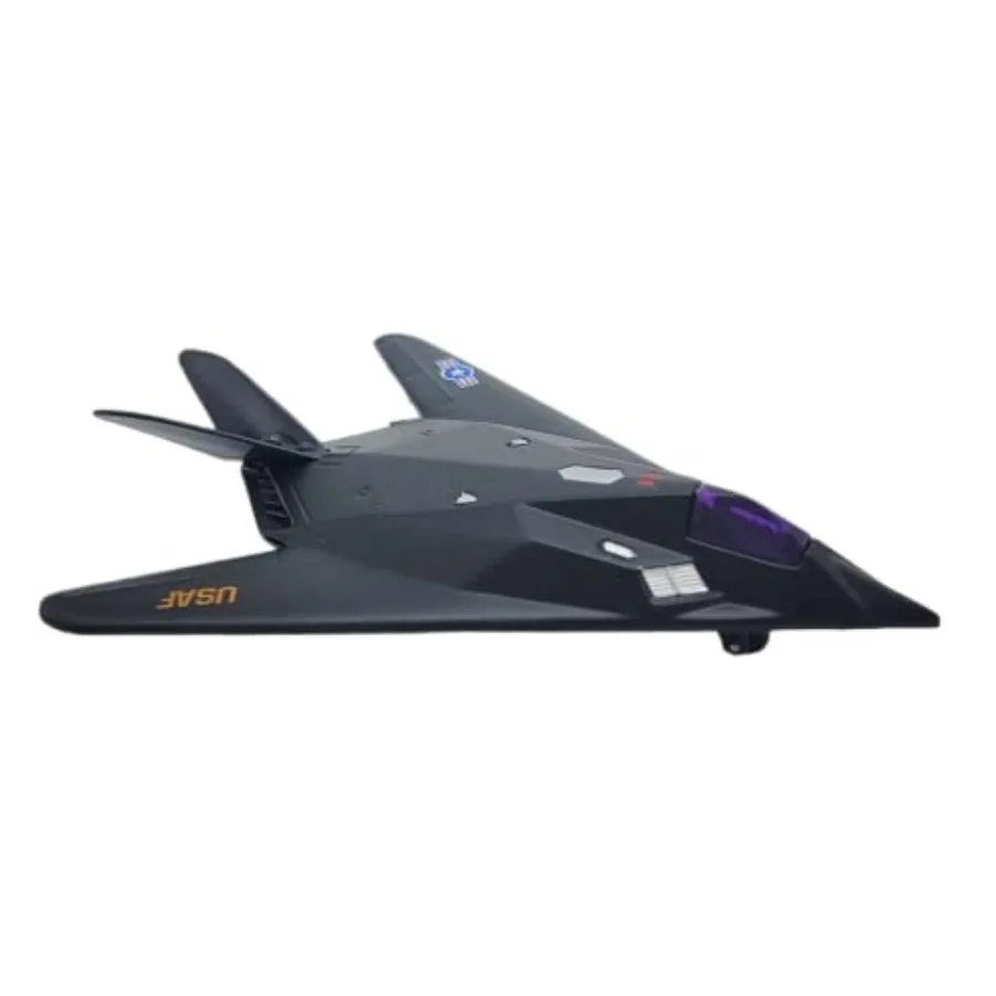 

Die-Cast Pullback Stealth Bomber Models 4.25"-5.25" SR-71 Blackbird, F-22 Raptor, F-117 Nighthawk, B2 Bomber (F-117 Nighthawk