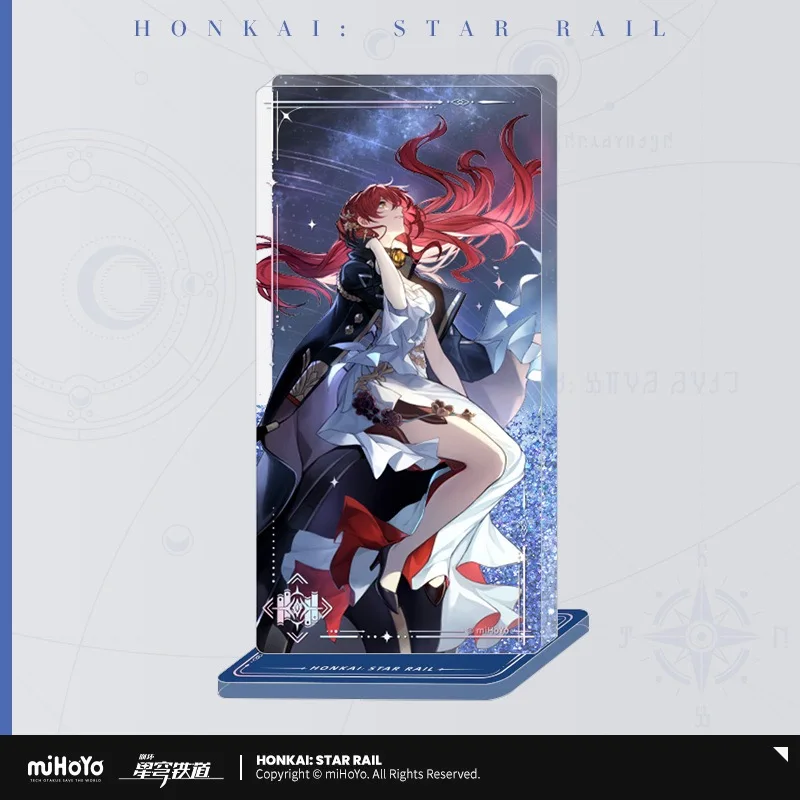 Cosmile Honkai: Star Rail Train Dan Heng Jingyuan Ren Kafka Acrylic Quicksand Stand Brand Decoration Display Props Cosplay C