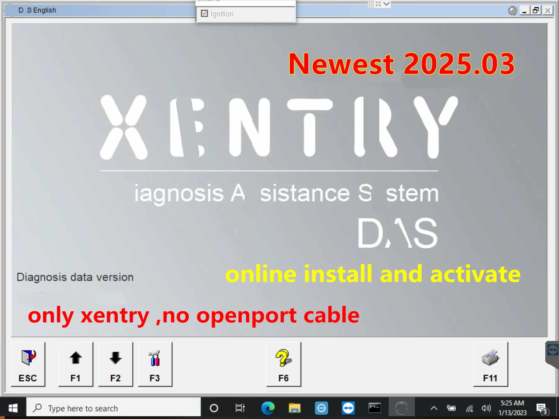 2025.03 Xentry Full Softwares WIS, EPC, DTS, Vedia.mo, Starfinder 2023 Remote Install Activate for MB STAR C6,OpenPort 2.0 J2534