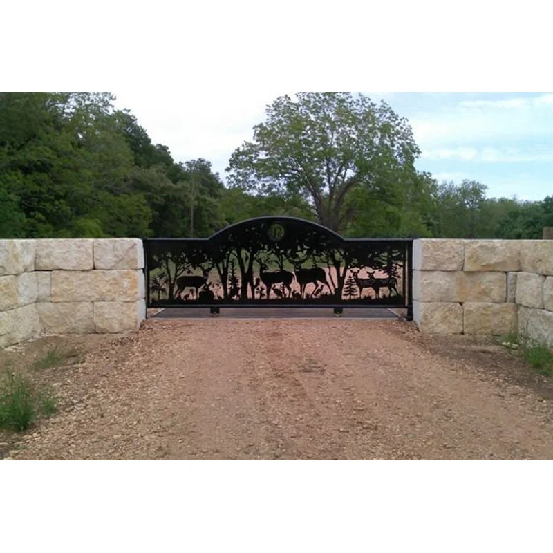 Custom Ranch Gate Farm Gate-Foshan handmade