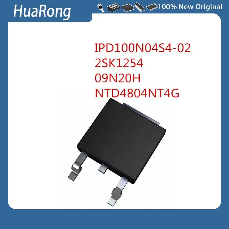 20PCS/LOT    IPD100N04S4-02  4N0402  2SK1254  K1254   09N20H  AP09N20H  200V 8.6A   NTD4804NT4G  NTD4804N  04NG   TO-252-2