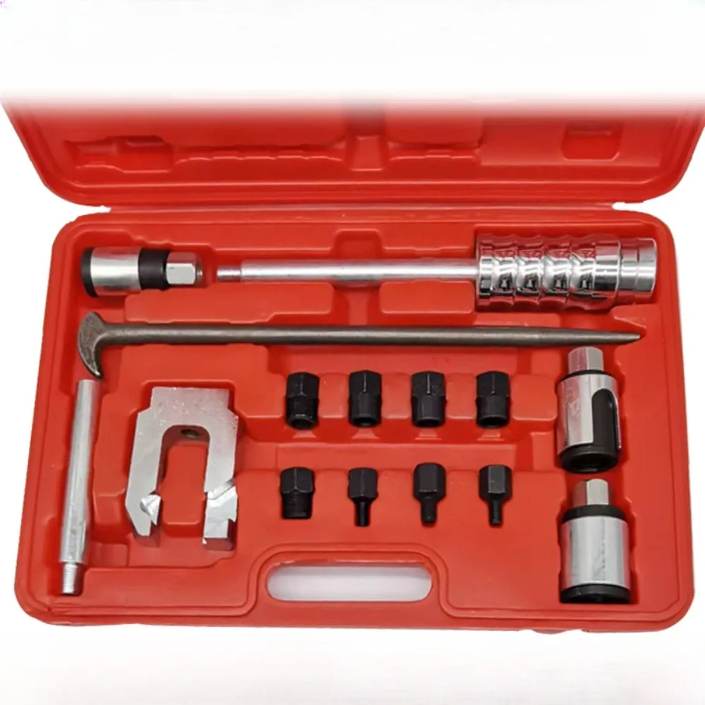 Common Rail Tool Fuel Injector Removing Vehicle Dismantling Tool Repair Kit for various injector, injector slip Lama