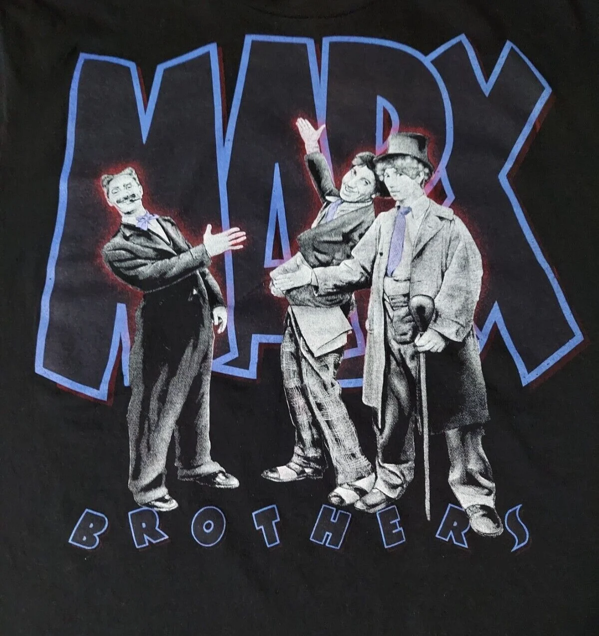 1992 Style MARLIN TEASE THE MARX BROTHERS Shirt Unisex Black S-5XL LI873