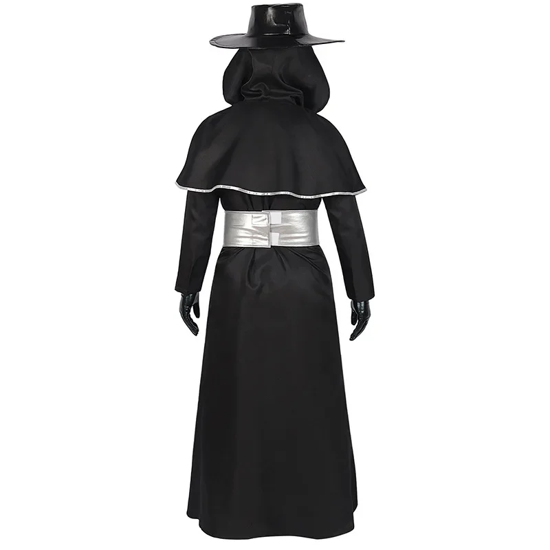 هالوين الكبار القرون الوسطى البخار الشرير نمط الأوروبية والأمريكية الطيور فاتورة الغراب الرعوية ثوب طويل الفم قناع تأثيري الملابس