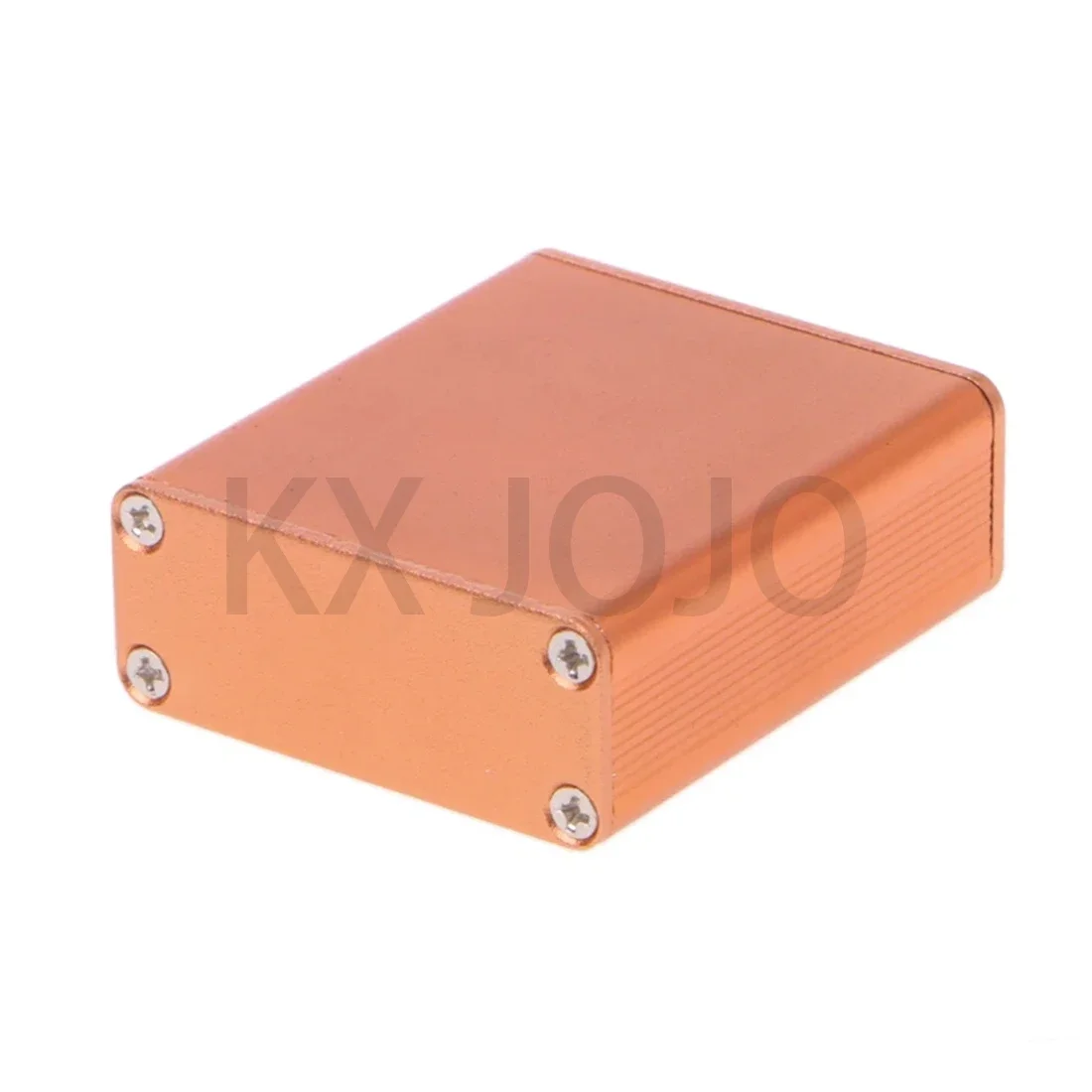 Carcasa de aluminio impermeable, caja integrada de tipo dorado, caja electrónica de bricolaje, instrumento de carcasa de potencia, 45x18,5x45mm