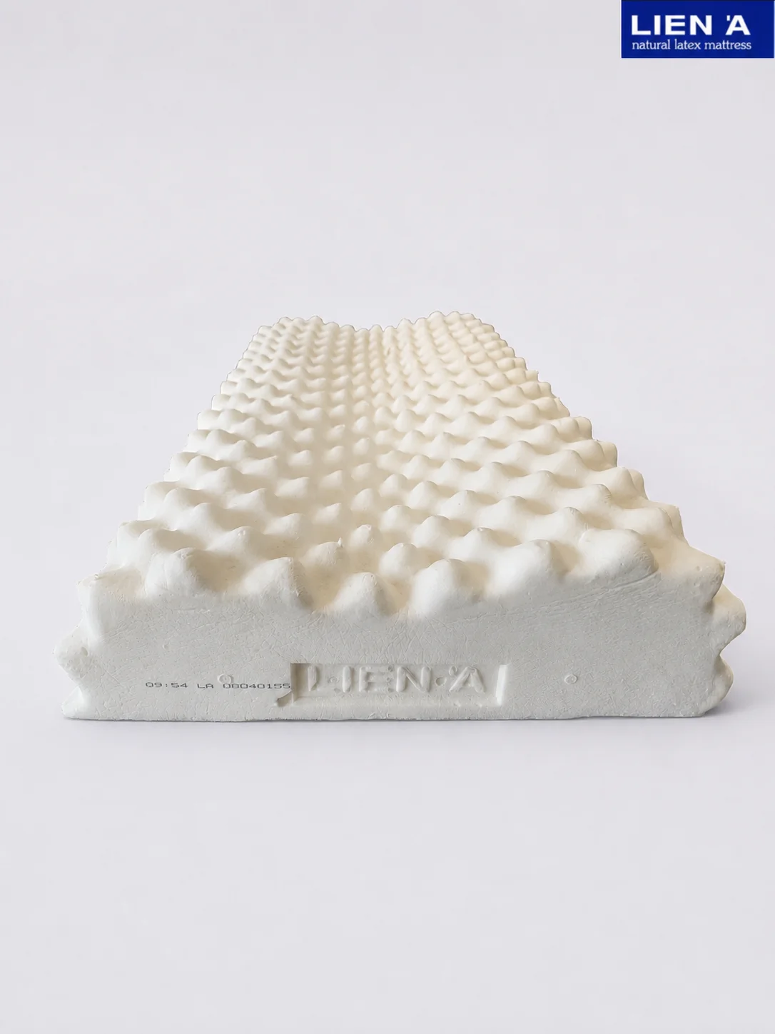 LIEN'A Natural Latex Massage Particle Pillow for Adults Imported from Vietnam Q-Elastic Neck Support Anti-Dust Mite Breathable