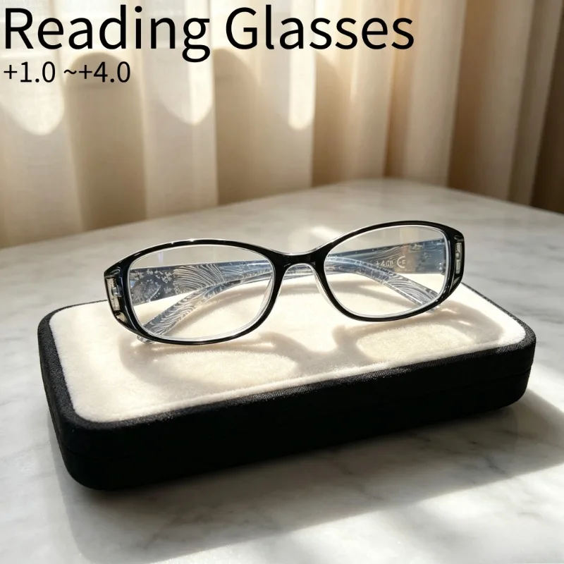 12-Color Striped Reading Glasses - Unisex, a Must for Daily Work, High-Quality Fashion Glasses, Durable Vision Aids, High-Quality Reading Glasses Wrapped in Christmas and Halloween Gifts