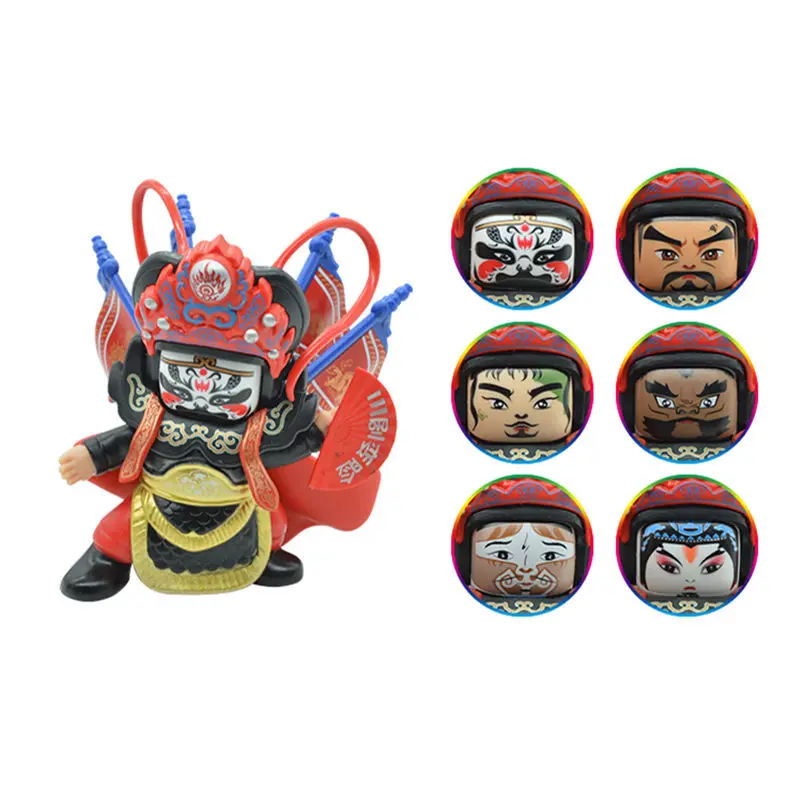 Face Changing Dolls Sichuan Opera Dolls Souvenirs Face Masks Home Decorations