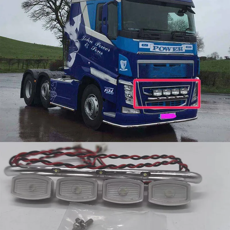 

Светодиодная фара для радиоуправляемых грузовиков, аксессуары для радиоуправляемых тракторов и машин, модели 56360, 56323