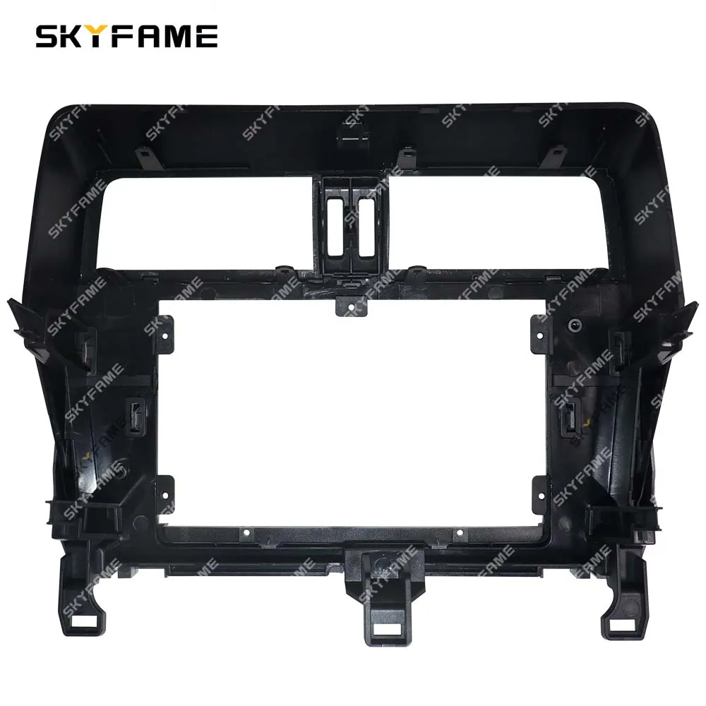 SKYFAME Car Frame Fascia Adapter Android Radio Dash Fitting Panel Kit For Toyota Prado Land Cruiser