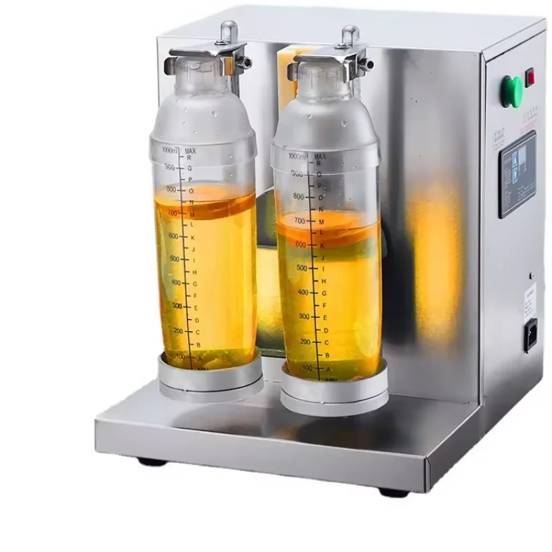 Wholesale Double-cups Bubble Tea Shaker Machine Commercial Double Head Milk Shaker Machine,Rock machine