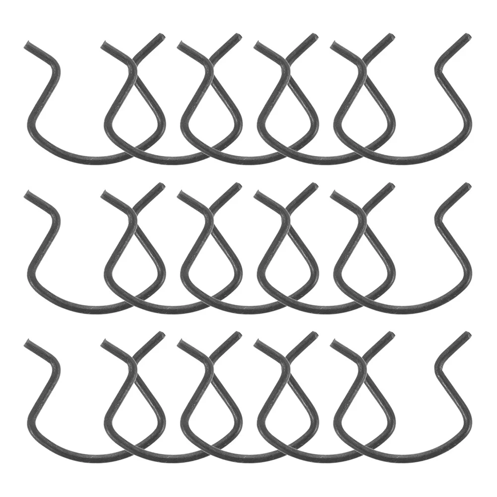 

15Pcs Universal Car Window Crank Handle Clips Metal Retaining Clips for Window Handle Repair Replacement Parts