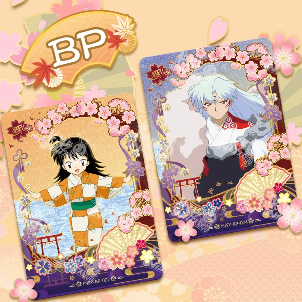 حقيقية KAYOU إينوياشا الروح اليشم رحلة سلسلة جمع بطاقة الكلاسيكية أنيمي الهزلي نمط سحابة حزمة بطاقات اللعب هدايا عيد الميلاد #4