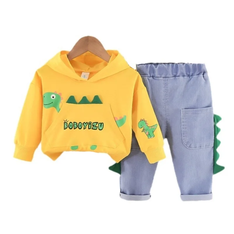 

New Spring Autumn Baby Girls Clothes Suit Children Boys Fashion Hoodies Pants 2Pcs/Sets Toddler Casual Costume Kids Sportswear