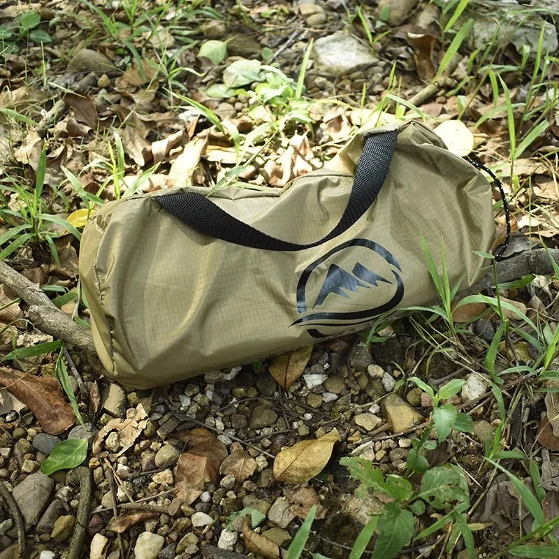 Ultra Light tarp,40D Silicone Coated Black Rubber Canopy Nylon