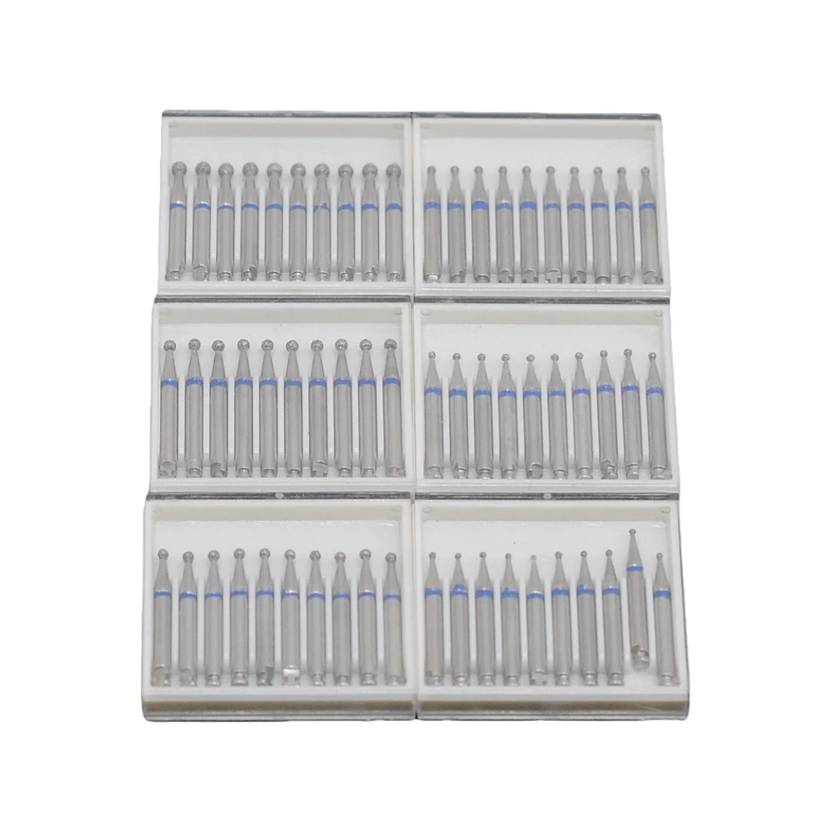 

10Pcs Low Speed Diamond Burs RA 2.35mm Shank For Dental Clinic Jewelry Engraving Glass Carving Polishing Tools