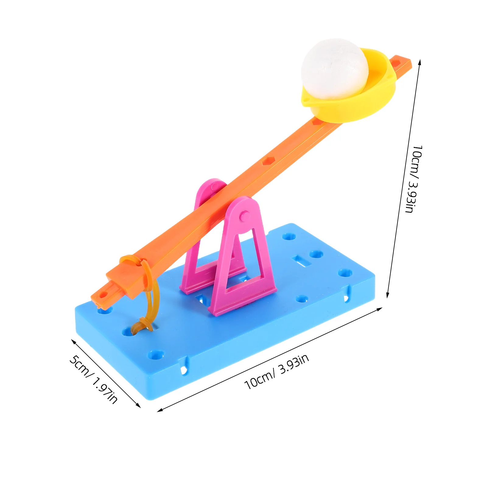 1 Satz 1 Satz wissenschaftliches Experimentierset für Kinder, Stielbau, DIY-Katapult, technische Erfindung, Handwerk, Schreibtisch, Physik-Spiel