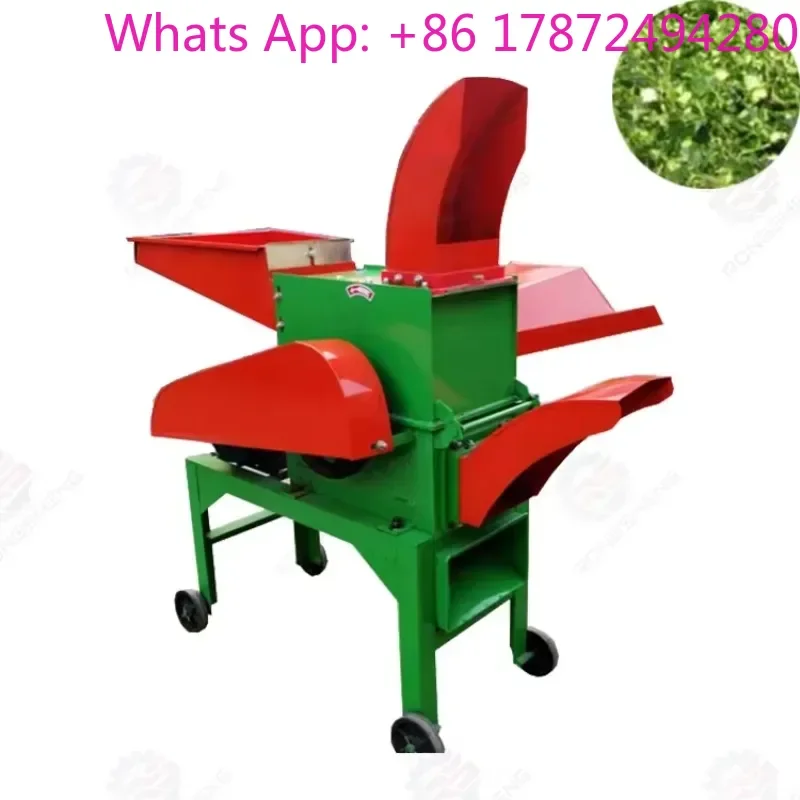 Chaff Cutter Diese Engine Silage Corn Stalk Chopper Cutting Crusher Machine Provided Petrol Engine Grain Grinding Machine 68