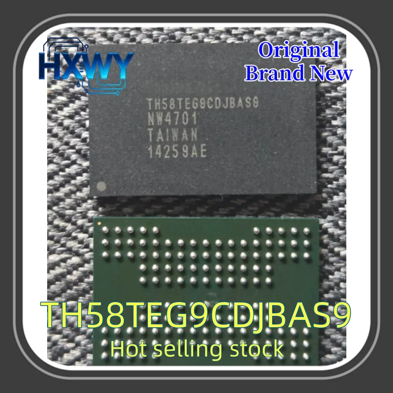 (1/5 piece) TH58TEG9CDJBAS9 TH58TEG9 BGA153 Flash Memory Chip New Electronic Parts Fast Delivery High Quality In Stock