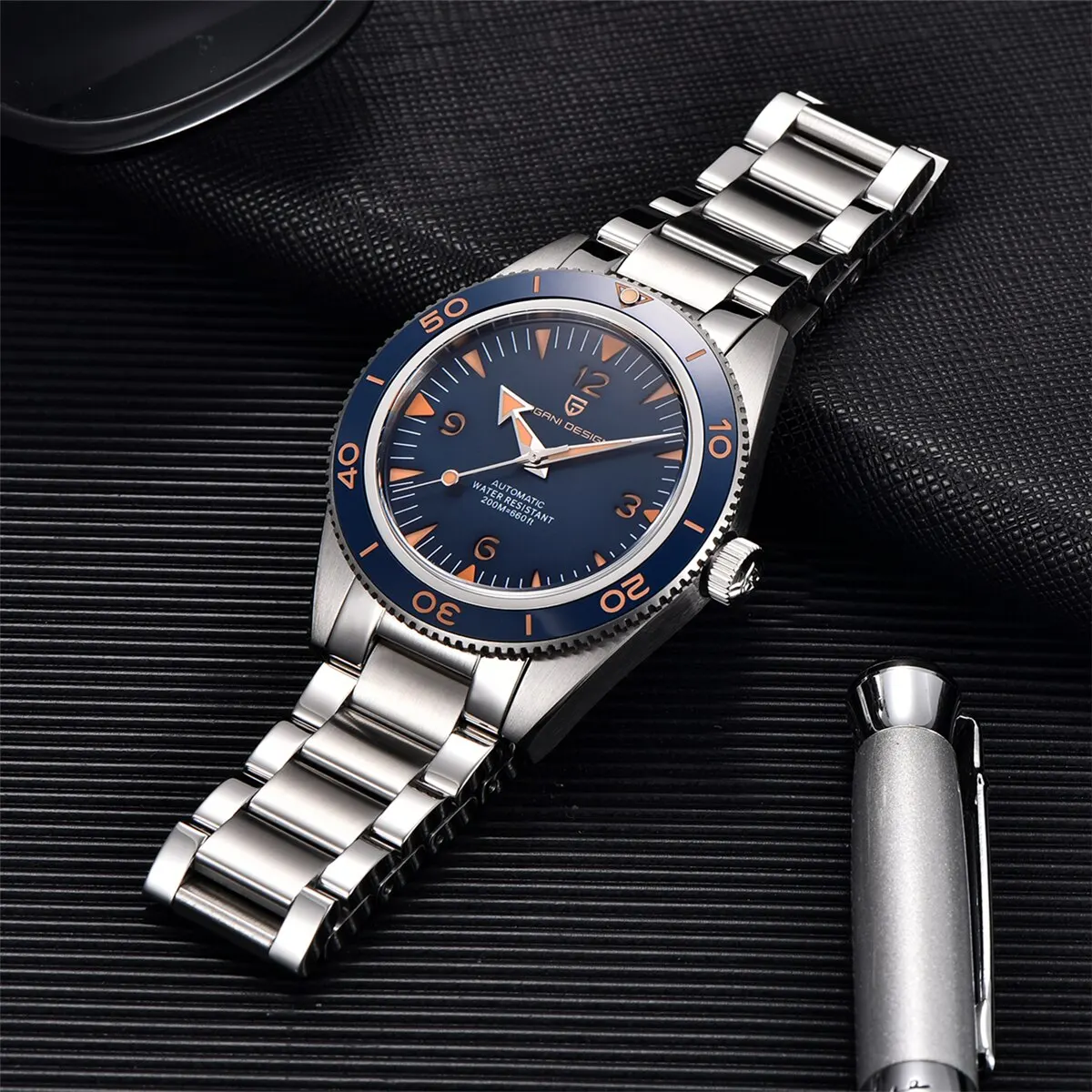 Nowy męski zegarek automatyczny PAGANI Design 41mm z 2026 roku, klasyczny retro, wodoszczelny do 200m, zegarek biznesowy i sportowy, Reloj Hombre.