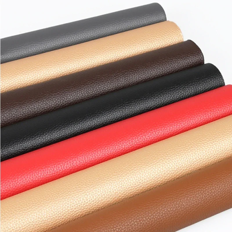 Thickened Artificial Leather Fabric PU Car Seats Bedside Sofas Shoes Home Upholstery Soft Bags Background Walls Diy Sewing Cloth