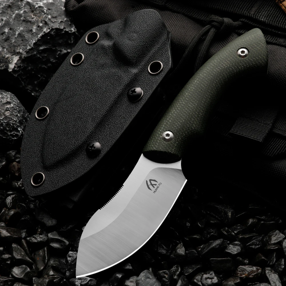 Lightweight Compact Outdoor Knife - Durable and Wear-Resistant Material, Practical Cutting Tool for Daily Commuting, Camping, an
