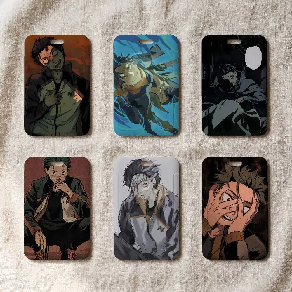 Anime Cartoon Subaru Natsuki  Fashion ID Card Holder Business Work Card Sleeve Protector