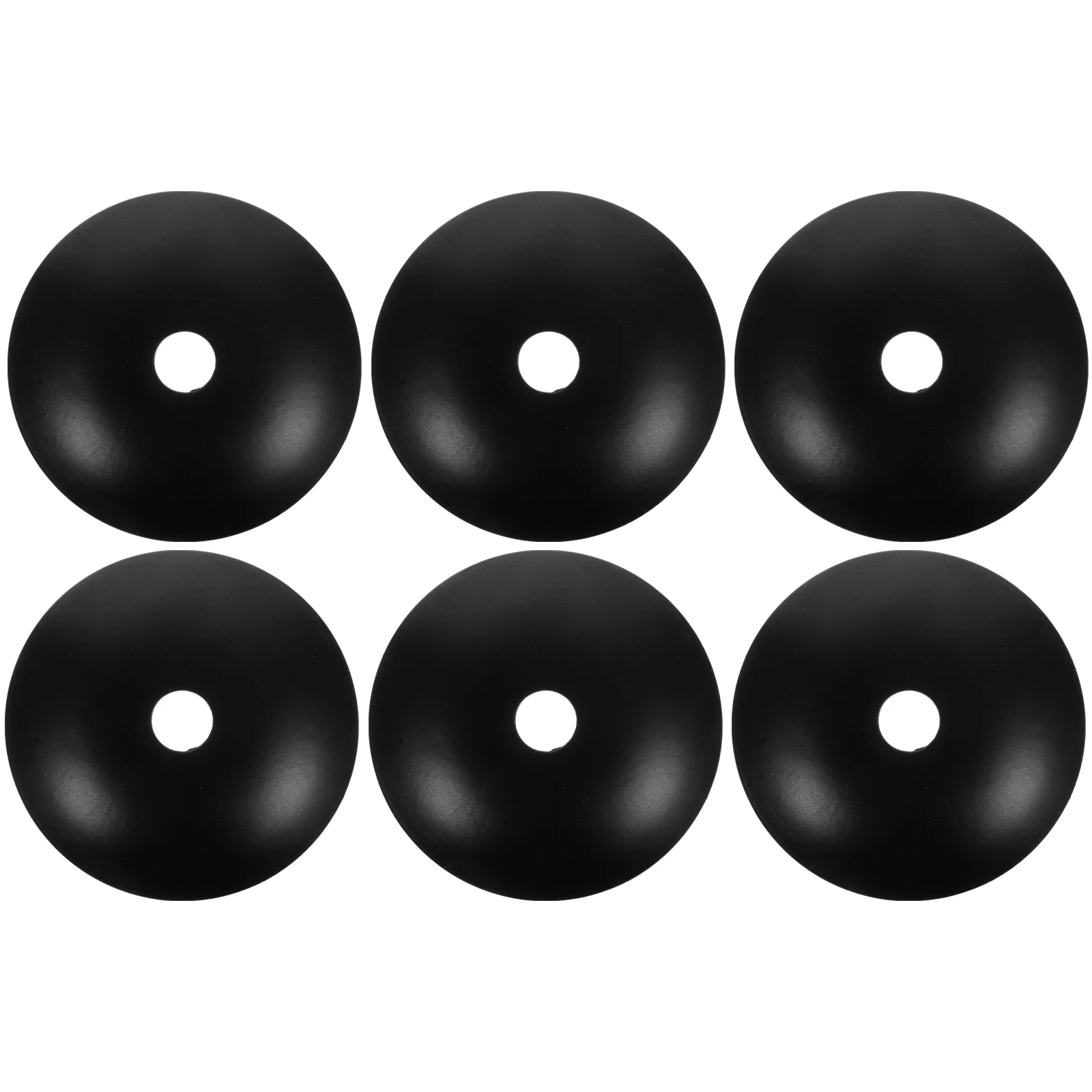 

6pcs Canopy 50Mm Chandelier Ceiling Plate Pendant Light Cover Metal Lamp Fixture Hardware For Wall Sconces Ceiling Lights Diy