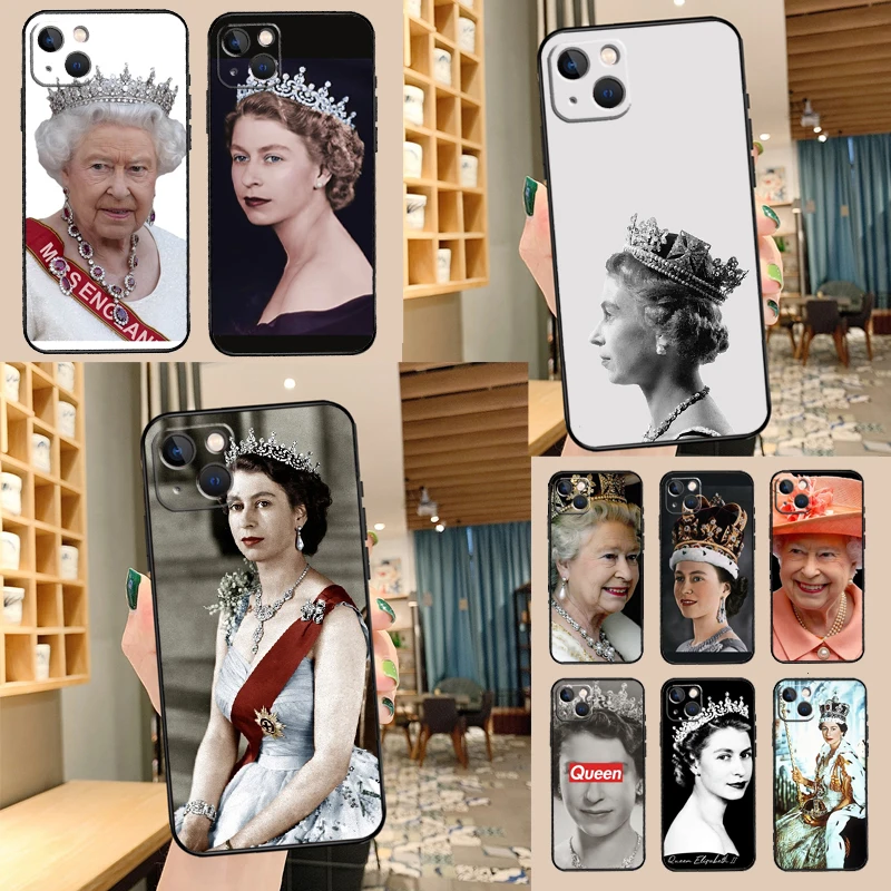 England Queen Elizabeth II Case For Samsung Galaxy A55 A52 A32 A12 A33 A06 A16 A26 A36 A56 A15 A53 A13 A34 A54 A14 A17