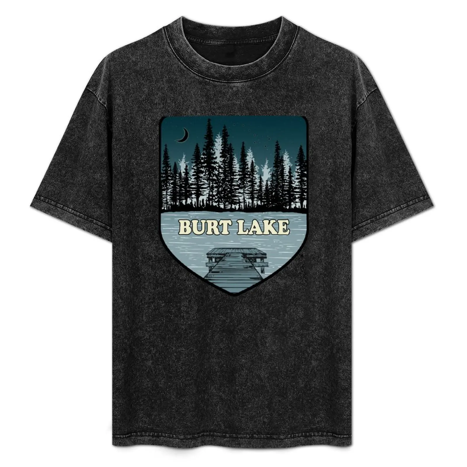 Camiseta A Burt Lake Night, camiseta para exteriores con protección solar
