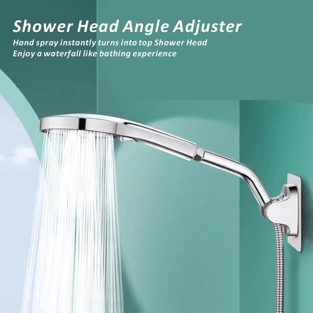 New 1Pcs Shower Head Elbow Adapter G1/2 Connections Shower Extension Angle 135° Elbow Handheld Hand Shower Top Spray Elbow
