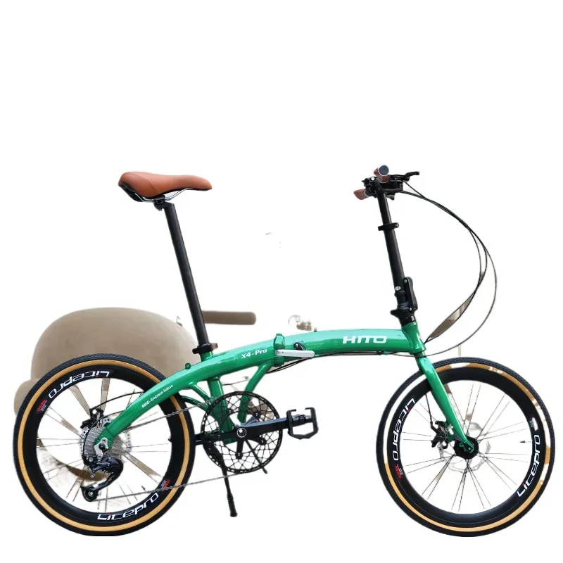 HITO 22-inch aluminum alloy folding mother  baby 2 in1  bike 2 seat  bicycle ultra-light 7/9-speed parent-child walking baby