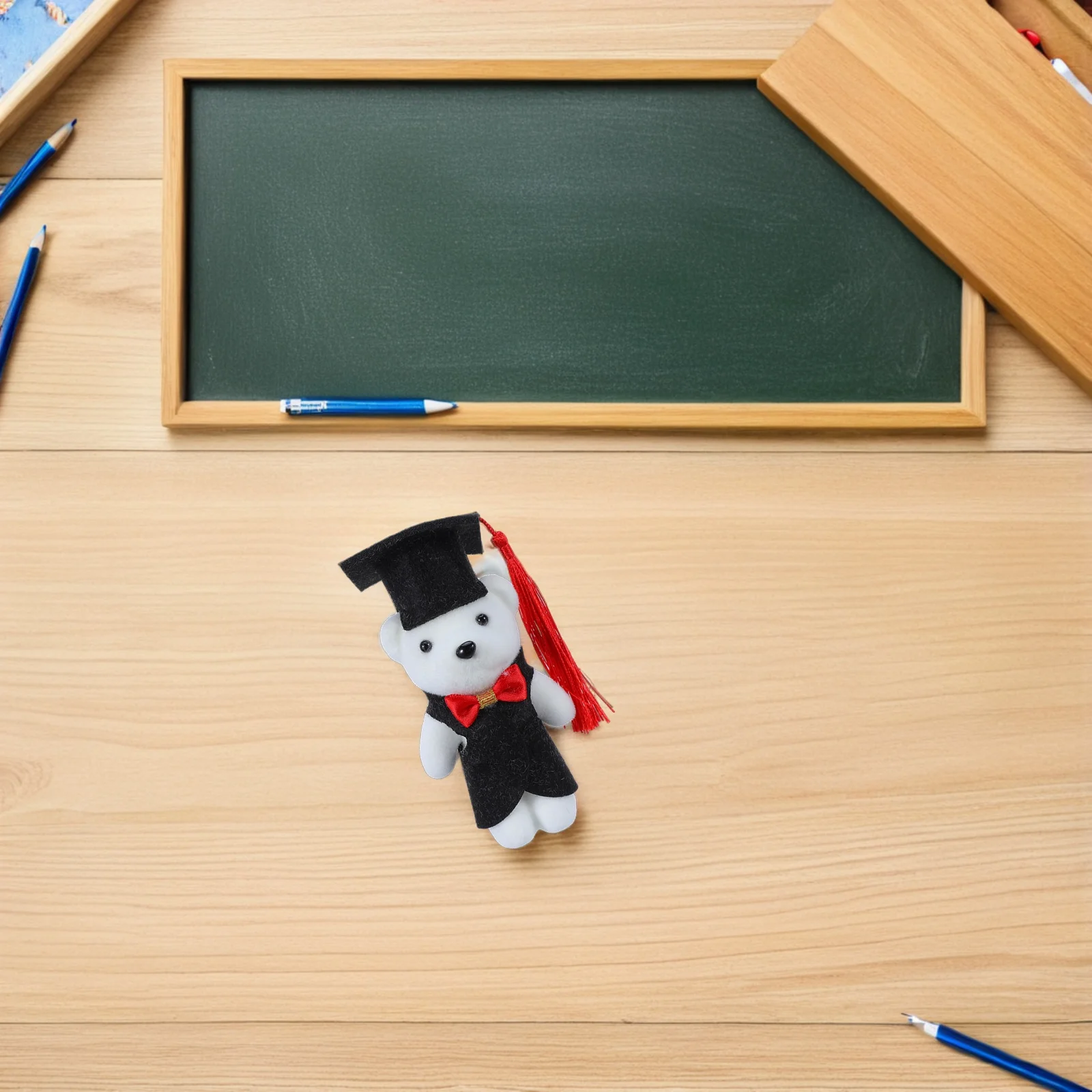 ตุ๊กตาหมีกำมะหยี่ขนาด 13 ซม. 20 ชิ้น สำหรับตกแต่งช่อดอกไม้รับปริญญา ของชำร่วยงานเลี้ยงฉลองรับปริญญา ของที่ระลึกรับปริญญา หมีหมอ