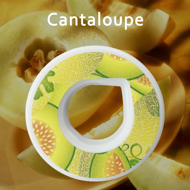 LUSQI 1PC zuckerfreie Luftkapsel mit gesundem Fruchtduft, aromatisiertes Ringdesign, kann mit Kapsel-Wasserflasche/Becher verwendet werden