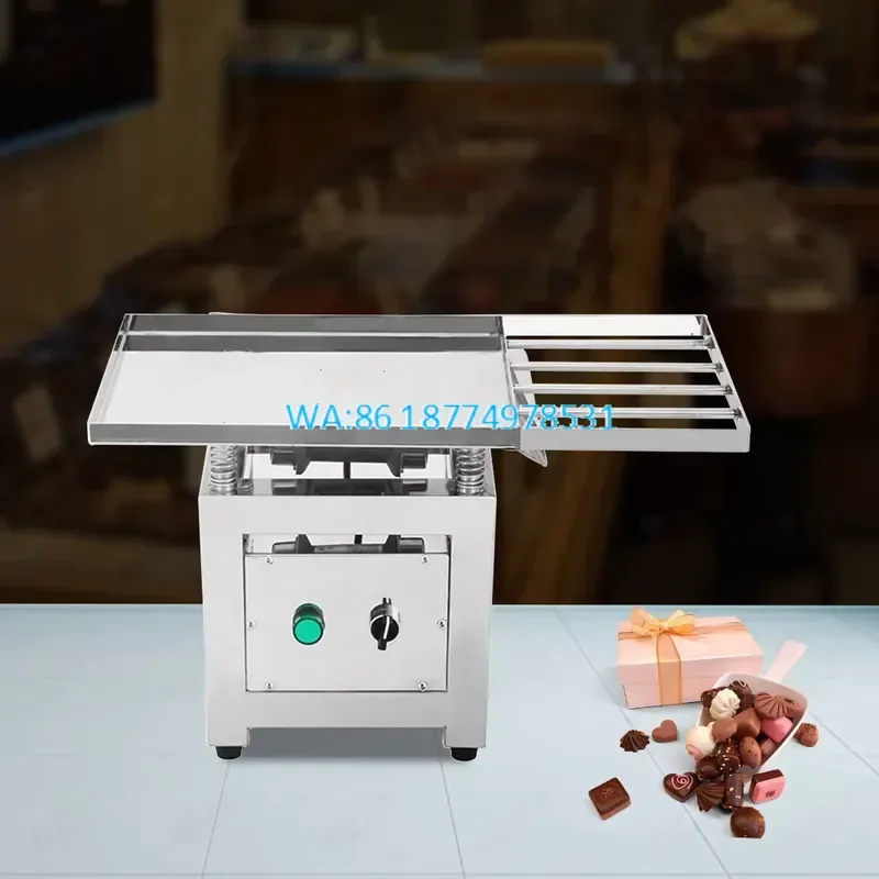 Wmwmnu Commercial Tabletop Vibrating Table for Chocolate Food Bakery Shop Vibration